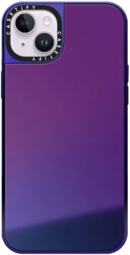 Vista 30 de CASETiFY Funda de espejo para iPhone Air [Reflejante/Compatible con Magsafe / Protección contra caídas de 4.9 pies de grado militar 1X] - Negro