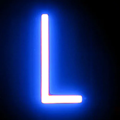 Vista 95 de SpellBrite Letra LED S Construye letreros de bricolaje que puedes cambiar con letras LED azules Componentes adicionales necesarios para iluminar