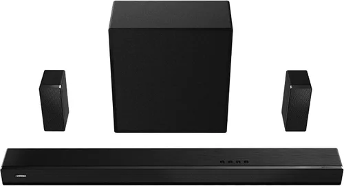 Vista 13 de Toshiba Barra de sonido C210WR 2.1 CH con subwoofer inalámbrico, Dolby Audio, DTS Virtual:X, Easy Control, 6 modos de ecualización, Bluetooth 5.4