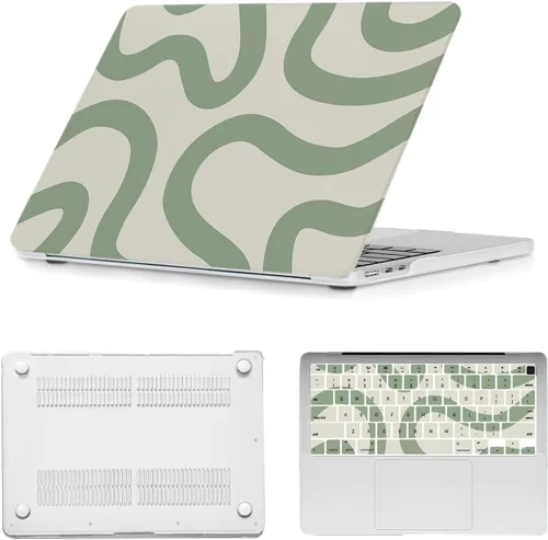 Vista 72 de Funda compatible con MacBook Air de 11 pulgadas 2015-2010 A1465 A1370, diseño impreso de plástico para laptop, carcasa protectora Air de 11.6