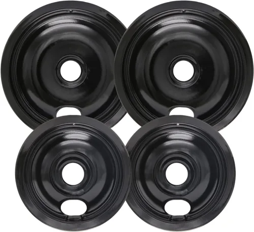 Vista 10 de WB31T10010 y WB31T10011 Bandejas de Goteo para Estufa Eléctrica - Compatible con Estufa de Rango GE - Engrosamiento para Prevenir Doblado y Óxido