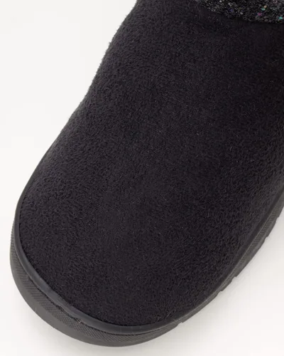 Vista 5 de bebe Botas de invierno de microgamuza para niñas con logotipo y lazo adornados con diamantes de imitación