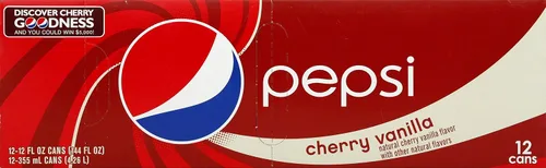 Vista 4 de Pepsi Diet Wild Cherry Soda, 12 onzas (12 latas)