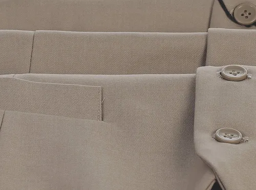 Vista 4 de Gioberti Chaleco de traje formal para hombre apto para negocios o vestido casual
