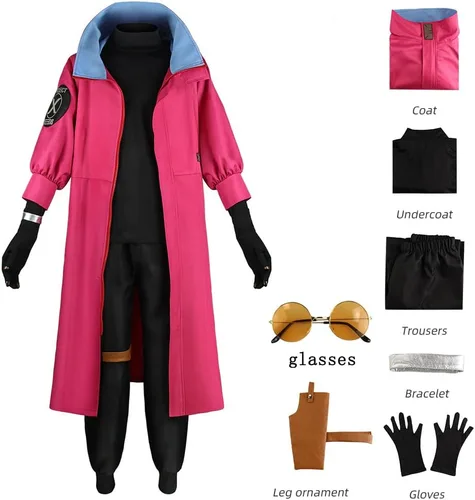 Vista 2 de Trigun Cosplay Vash the Stampede Cosplay Capa Trigun Vash Cosplay Traje de Halloween Hombres