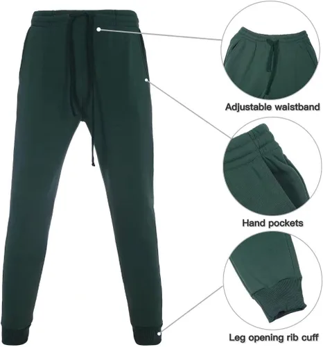 Vista 5 de Zusmen Chándal para hombre, chamarras y pantalones de 2 piezas