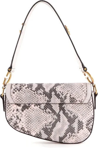 Vista 3 de Guess G Dream - Bolso de hombro con solapa para mujer, color pitón