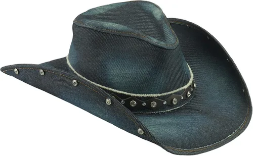 Vista 6 de Better Than Yesterday Denim Western Hat