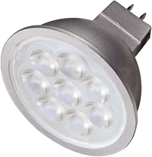 Vista 2 de Satco Bombilla S9499 GU 5.3 en acabado blanco, 1.75 pulgadas, extensión de haz de 25 grados, 5000 K