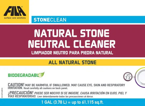 Vista 2 de FILA Surface Care solutions Limpiador de piedra natural STONECLEAN, 1 galón (1 galón)