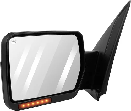 Vista 29 de Espejos de remolque Compatibles con Ford F150 1997-2003, cabina estándar y extendida (no para modelos de 4 puertas), espejos de remolque izquierdo