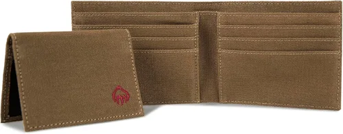 Vista 43 de WOLVERINE Billetera plegable de lona/cuero para hombre