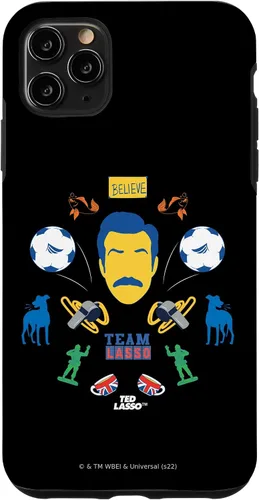 Vista 13 de Funda para iPhone 13 Pro Max Ted Lasso Icon Collage
