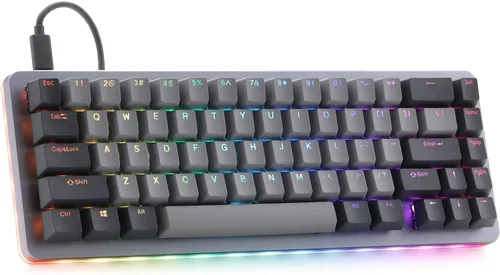 Vista 13 de DROP Teclado mecánico ALT: teclado para juegos 65 % (67 teclas), interruptores de intercambio en caliente, macros programables, retroiluminación LED
