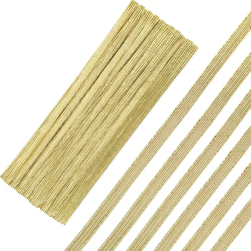 Vista 18 de Shappy Banda elástica para coser de punto de 1/2 pulgada x 11 yardas (beige)
