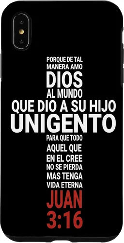 Vista 11 de Juan 3:16 Biblia Cristiana - Funda para iPhone 17