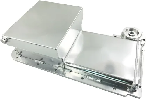 Vista 2 de Bandeja de aceite de aluminio LS1 LS2 LS6 con adaptador de filtro de aceite de tocho