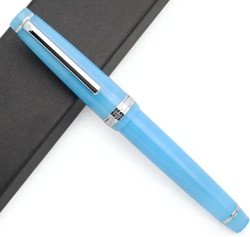 Vista 9 de JINHAO 82 - Pluma estilográfica con clip plateado (punta F 0.020 in, verde aguacate)