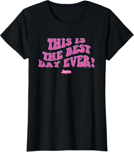 Vista 44 de Barbie Camiseta The Movie - This Is The Best Day Ever!, Negro