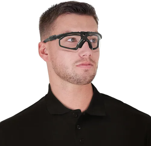 Vista 6 de Oakley Mens Flak 20 XL Matte Black Rectangular Sunglasses