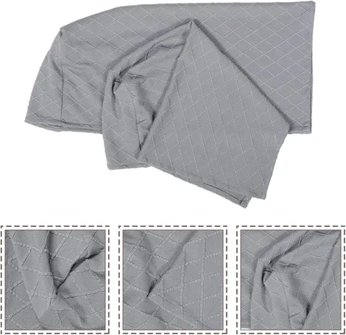 Vista 8 de VOSAREA Protectores de brazo de sofá, 2 piezas, fundas elásticas para reposabrazos de sofá, fundas protectoras para reposabrazos de sofá