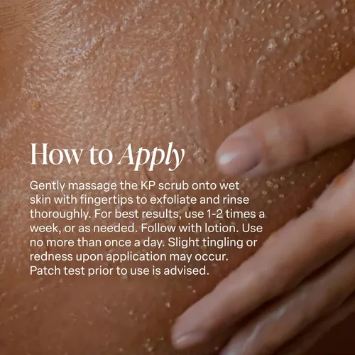 Vista 3 de Saltair KP Exfoliante corporal. Tratamiento de ácido glicólico al 10% con arena volcánica y hidratantes vegetales. Exfoliante físico químico sin