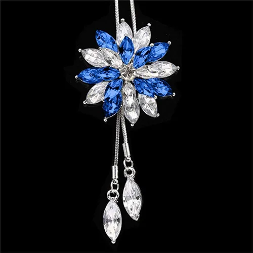Vista 2 de ZYooch - Dije con la palabra Mom grabada para mujer collar de compromiso de diamantes de imitación joyas para regalar