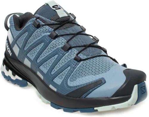 Vista 4 de Salomon XA PRO 3D v8 W para mujer, azul Ashley, ébanoazul ópalo