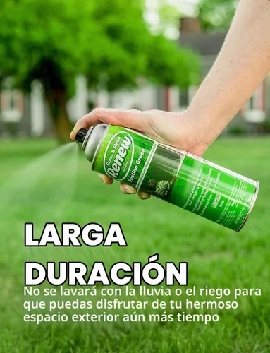 Vista 2 de Seymour 20-602 Renovador de césped y arbustos, verde inmaculado Turf colorant for dead grass, pet urine damage, and faded hedges; plant-safe