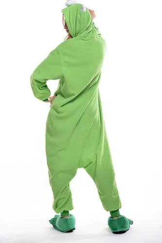 Vista 6 de Pijama de una pieza para adultos para mujeres y hombres, disfraz de animal de una pieza para Halloween o cosplay