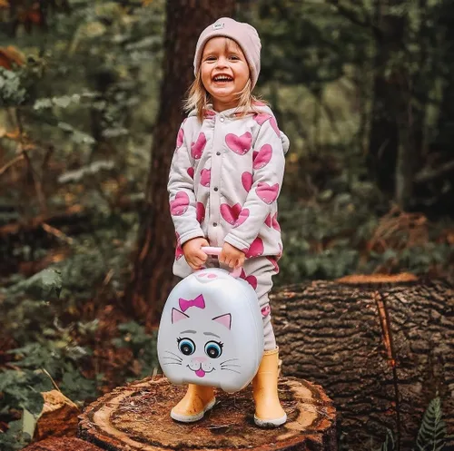 Vista 7 de My Carry Potty - Orinal de viaje para niños de 18 meses a 3 años, gato Gato Blanco