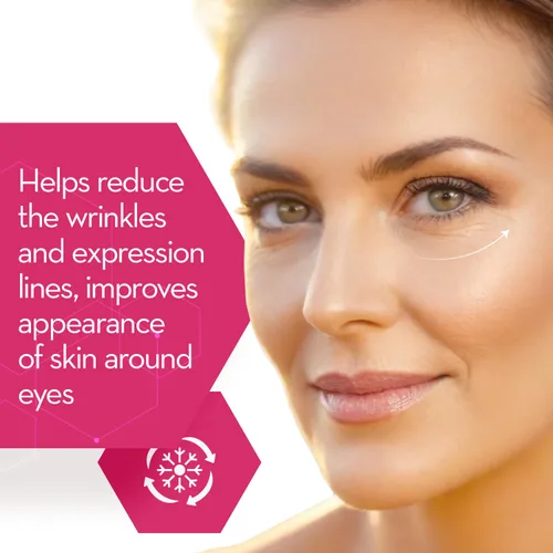 Vista 5 de Cicatricure Blur & Filler Tratamiento antiarrugas para ojos, 0.5 onzas Cooling cream-gel, formulated with peptide complex, reduces under-eye bags