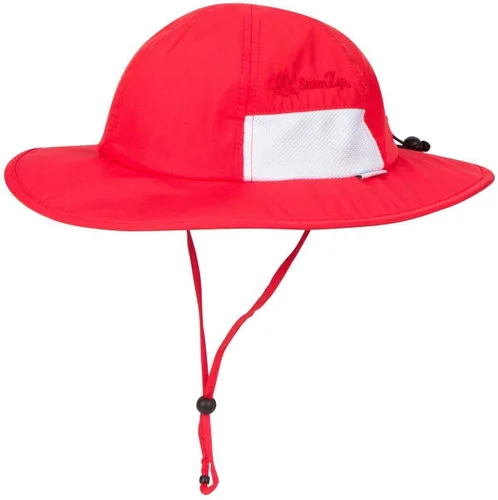 Vista 9 de SwimZip, sombrero unisex para niños, ala ancha, protección solar FPS 50, ajustable. Aguamarina