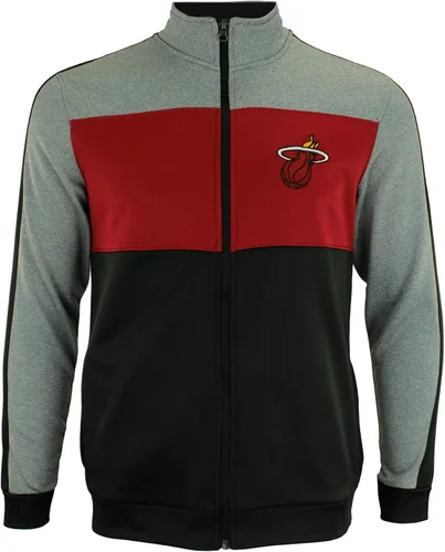 Vista 12 de Outerstuff NBA Youth Boys (8-20) Chaqueta de rayas con cremallera completa Atlanta Hawks