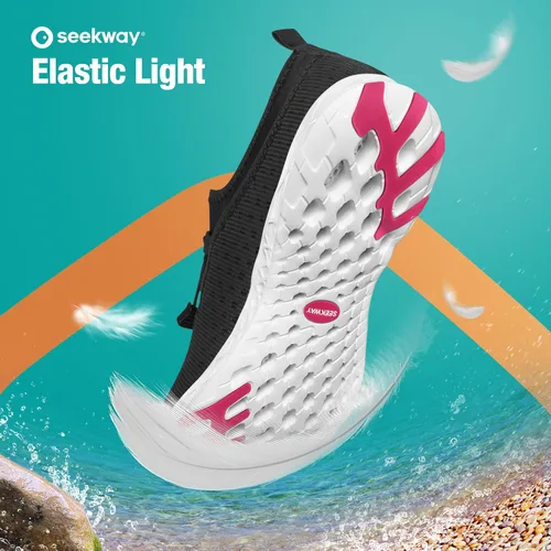 Vista 6 de SEEKWAY Zapatos de agua para hombre y mujer, secado rápido, zapatos acuáticos descalzos, playa, caminar, kayak, canotaje, deportes acuáticos SP006