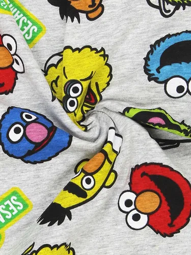 Vista 2 de Sesame Street Characters Elmo Cookie Monster Jogger - Pantalón de pijama