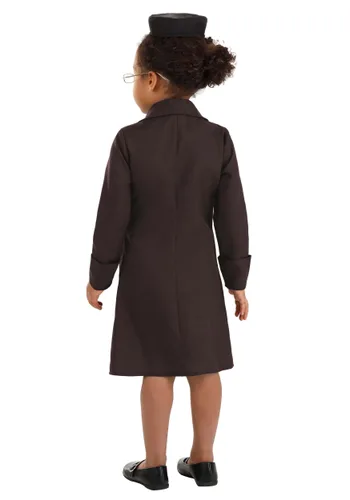 Vista 2 de Disfraz de Rosa Parks para Niños Pequeños Multicolor