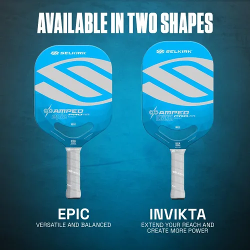 Vista 7 de Selkirk Sport Paletas de pickleball Amped Ensambladas en los Estados Unidos Amped Control o Amped Pro Pala de pickleball de fibra de vidrio