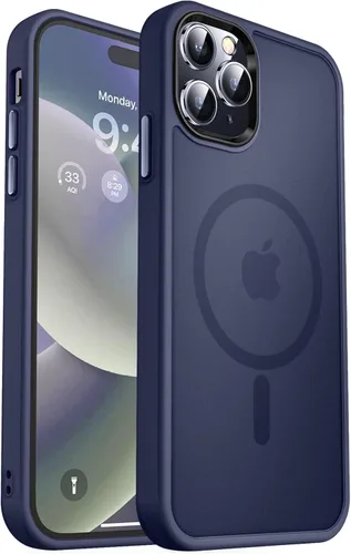 Vista 209 de MOCCA - Funda magnética resistente para iPhone XR de 6.1 pulgadas, compatible con MagSafe, funda con protección contra caídas de grado militar
