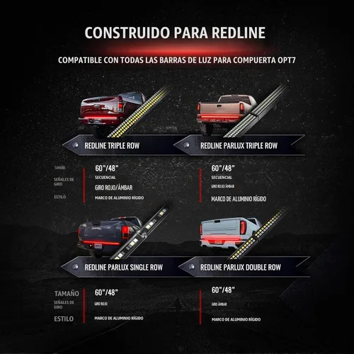 Vista 5 de OPT7 Kit de cableado de barra de luz para portón trasero, arnés de 4.9 pies