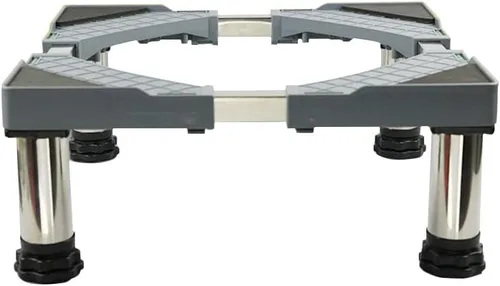 Vista 10 de Soporte ajustable para lavadora, base para refrigerador, largo/ancho, 17 a 25 pulgadas, soporte para secadora, pedestal, soporte para nevera, evita