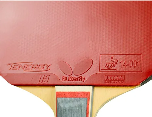 Vista 7 de Butterfly Primorac Carbon Pro-Line - Raqueta de tenis de mesa, una de nuestras cuchillas más rápidas alimentada por el poder crudo de la fibra
