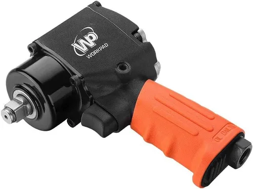 Vista 6 de WORKPAD - Mini llave de impacto neumática de 1/2 pulgada con martillos gemelos, herramientas neumáticas