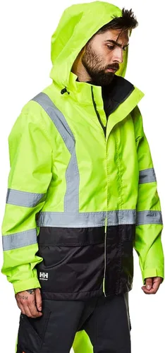 Vista 3 de Helly-Hansen Men's Alta Shell High Visabilty Jacket