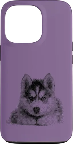 Vista 10 de Chic Husky Puppy for Dog Mom and Paw Parents Case for iPhone 16