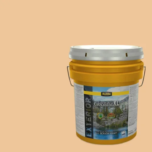 Vista 287 de Rodda Paint CASCADIA ZERO - Pintura plana e imprimación para interiores en uno, cuarto de galón, crema de ballet