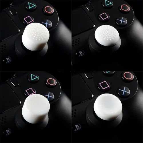 Vista 5 de Pack de 8pcs Analog Controller Gamepad Raised Antislip Pulgar Stick Grips Thumbsticks Joystick para PS4, PS3, Switch Pro,Tapa para Xbox One, Xbox
