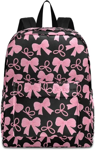 Vista 22 de MNSRUU Mochila para estudiantes para la escuela, Halloween, mochila luminosa de murciélagos para laptop, mochila estética para niñas, niños, mochila