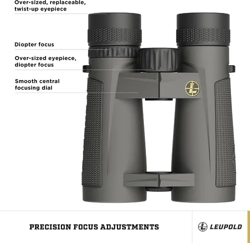 Vista 4 de Leupold BX-5 Santiam HD Binoculares, 8x42mm (174481)