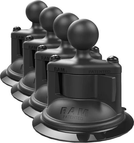 Vista 4 de RAM MOUNTS Base de ventosa Twist-Lock con soporte de bola de 1" tamaño B